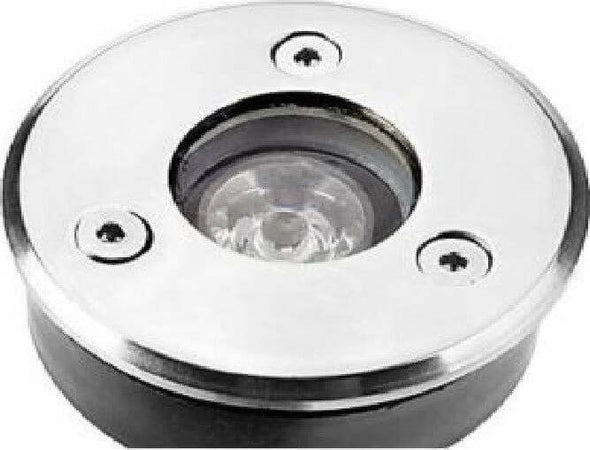 Faretto Calpestabile Incasso Terra Rotondo 1w LED BIANCO FREDDO E BIANCO CALDO Illuminazione/Illuminazione per esterni/Luci per sentieri Trade Shop italia - Napoli, Commerciovirtuoso.it