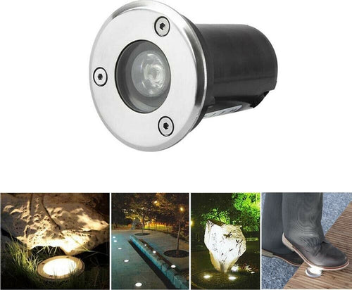 Faretto-Calpestabile-Segna-Passi-A-Incasso-Led-1,5-W-Luce-Naturale-Giardino-Es07-Universo