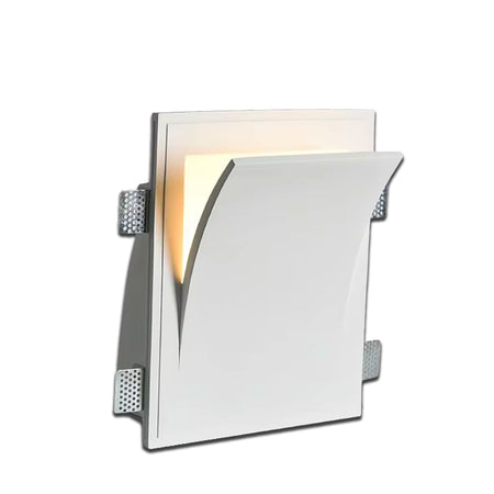 *STOCK* Portafaretto In Gesso Ceramico ad incasso 250x310x95mm 40W GU10 IP20