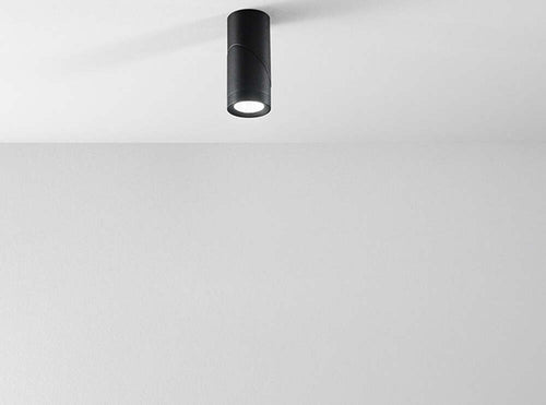 Faretto-Cilindrico-In-Metallo-Moderno-Pipe-Nero-Led