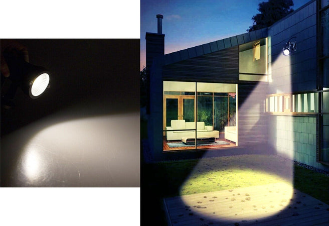 FARETTO-COB-LED-con-PICCHETTO-20W-Lampada-Segnapasso-Esterno-Orientabile-IP65