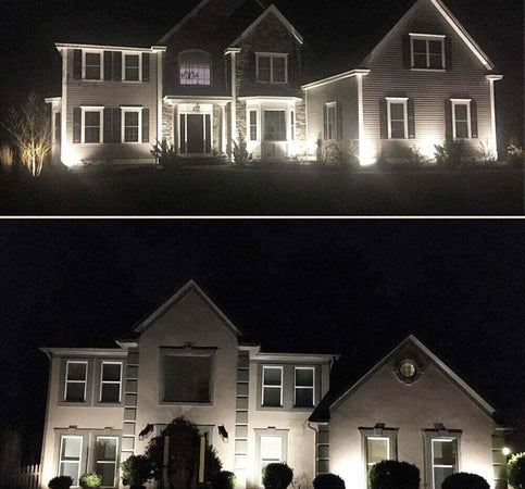 FARETTO-COB-LED-con-PICCHETTO-20W-Lampada-Segnapasso-Esterno-Orientabile-IP65