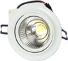 FARETTO COB LED INCASSO ORIENTABILE WISDOM 5W 10W COLORE ORO SATINATO O BIANCO  Trade Shop italia - Napoli, Commerciovirtuoso.it