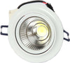 FARETTO COB LED INCASSO ORIENTABILE WISDOM 5W 10W COLORE ORO SATINATO O BIANCO  Trade Shop italia - Napoli, Commerciovirtuoso.it