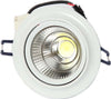 Faretto Cob Led Incasso Orientabile Wisdom 5w 10w Colore Oro Satinato O Bianco Illuminazione/Illuminazione per interni/Luci da incasso Trade Shop italia - Napoli, Commerciovirtuoso.it
