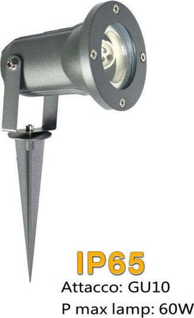 Faretto Con Picchetto Per Esterno Da Giardino Con Staffa Parete Proiettore Es12 Illuminazione/Illuminazione per esterni/Proiettori Trade Shop italia - Napoli, Commerciovirtuoso.it