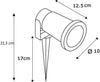 Faretto Con Picchetto Per Esterno Giardino Con Staffa Parete Proiettore Es12-b Illuminazione/Illuminazione per esterni/Proiettori Trade Shop italia - Napoli, Commerciovirtuoso.it