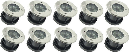 Faretto Da Esterno 5led 5w 10 Pz Luce Fredda Segnapassi Segnapasso Giardino Dr Illuminazione/Illuminazione per interni/Luci da incasso Trade Shop italia - Napoli, Commerciovirtuoso.it