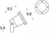 Faretto-Da-Esterno-Moderno-Spot-Alluminio-E-Vetro-Nero-1-Luce-Gu10