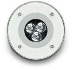 Faretto da incasso carrabile LED Simes Miniplano - Circuito 3 LED
