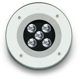 Faretto da incasso carrabile LED Simes Plano - Circuito 5 LED