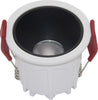 Faretto-Da-Incasso-Moderno-Alfa-Led-Alluminio-Bianco-Diffusore-Pvc-Dimm.-10W