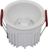 Faretto-Da-Incasso-Moderno-Alfa-Led-Alluminio-Bianco-Diffusore-Pvc-Dimmerabile