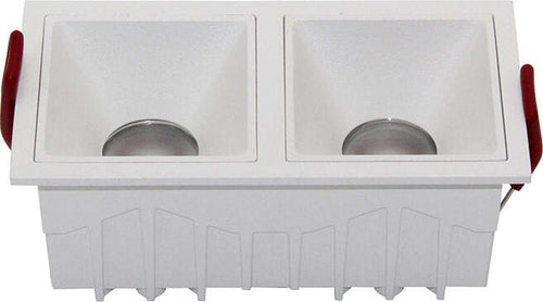 Faretto-Da-Incasso-Moderno-Alfa-Led-Alluminio-Bianco-Led-10W-Dimmerabile