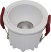 Faretto-Da-Incasso-Moderno-Alfa-Led-Alluminio-Bianco-Led-Diffusore-Pvc-Bianco