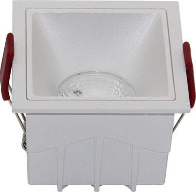 Faretto-Da-Incasso-Moderno-Alfa-Led-Alluminio-Bianco-Led-Luce-Calda-15W