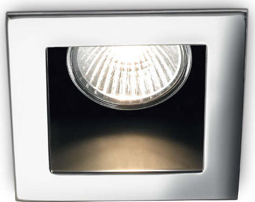 Faretto-Da-Incasso-Moderno-Funky-Metallo-Cromo-1-Luce-Gu10