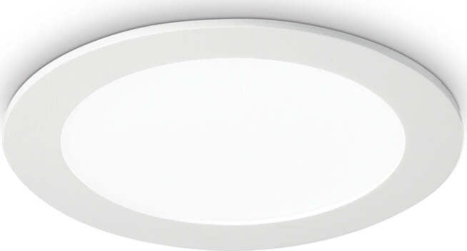 Faretto-Da-Incasso-Moderno-Groove-Alluminio-Bianco-Led-30W-3000K-D22,7Cm