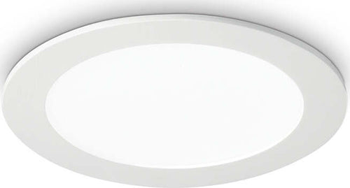 Faretto-Da-Incasso-Moderno-Groove-Alluminio-Bianco-Led-30W-4000K-D22,7Cm