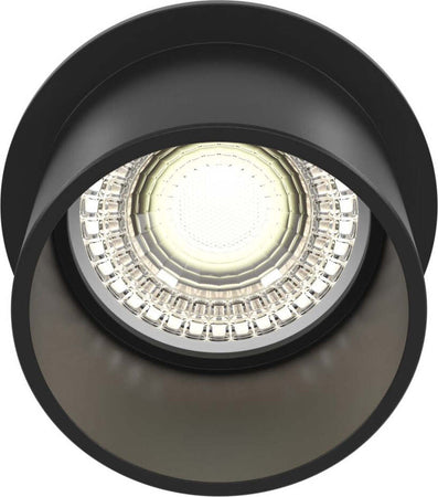 Faretto-Da-Incasso-Moderno-Reif-Alluminio-Nero-1-Luce-Diffusore-Nero