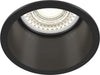 Faretto-Da-Incasso-Moderno-Reif-Alluminio-Nero-1-Luce-Diffusore-Vetro