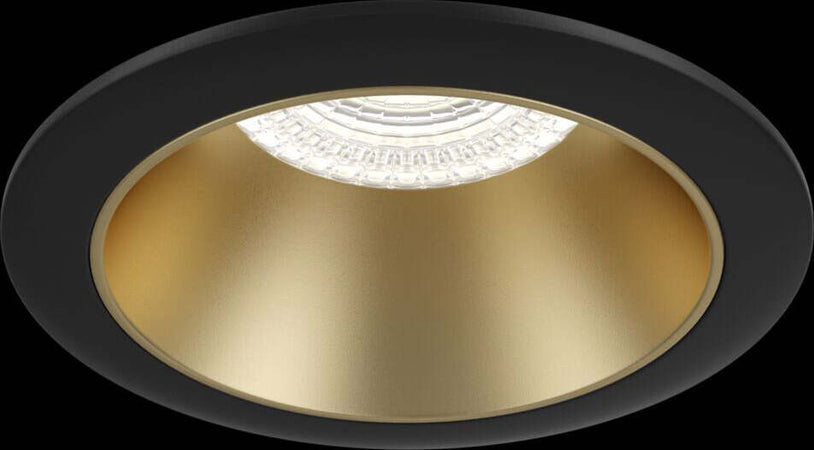 Faretto-Da-Incasso-Moderno-Share-Alluminio-Nero-1-Luce-Diffusore-Oro-15W