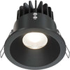 Faretto-Da-Incasso-Moderno-Zoom-Alluminio-Tondo-Nero-Led
