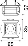 Faretto-Da-Incasso-Soul-1-Metallo-Cristallo-Trasparente-1-Luce-G9-3W-3000K