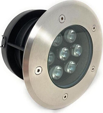 Faretto-Da-Terra-Calpestabile-Segnapassi-Carrabile-7-Watt-Led-Luce-Naturale-Ip67