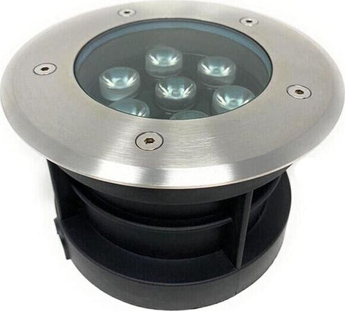 Faretto-Da-Terra-Calpestabile-Segnapassi-Carrabile-7-Watt-Led-Luce-Naturale-Ip67