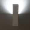 *STOCK* Portafaretto In Gesso Ceramico a muro 135x300mm 40W G9 IP20