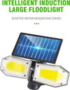 Faretto Doppio A Parete Con Pannello Solare Sensore Movimento Pir E Crepuscolare Faretti da esterno Trade Shop italia - Napoli, Commerciovirtuoso.it