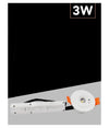 Faretto Emergenza Incasso 3w 1 Led Cob Anti Blackout Luce Fredda 6500k Na05-sl-1