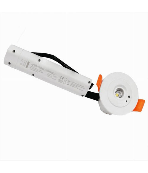 Faretto Emergenza Incasso 3w 1 Led Cob Anti Blackout Luce Fredda 6500k Na05-sl-1