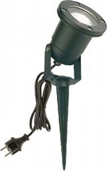 Faretto-Esterno-Con-Picchetto-Moderno-Spot-Alluminio-E-Vetro-Nero-1-Luce-Gu10