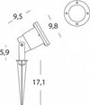 Faretto-Esterno-Con-Picchetto-Moderno-Spot-Alluminio-E-Vetro-Nero-1-Luce-Gu10