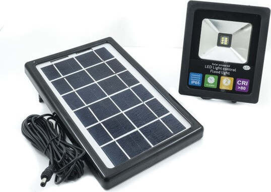 Faretto Faro 6 Led Energia Solare Pannello Batteria Ricaricabile Ip65 3w 5v Illuminazione/Illuminazione per esterni/Lampade da parete Trade Shop italia - Napoli, Commerciovirtuoso.it