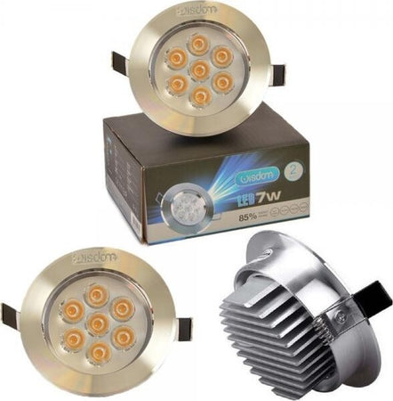 Faretto Faro A Led Da 1w Fino A 24w A Incasso Con Molla Luce Calda Fredda Wisdom Illuminazione/Illuminazione per esterni/Proiettori Trade Shop italia - Napoli, Commerciovirtuoso.it