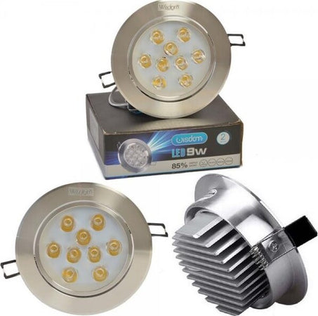 Faretto Faro A Led Da 1w Fino A 24w A Incasso Con Molla Luce Calda Fredda Wisdom Illuminazione/Illuminazione per esterni/Proiettori Trade Shop italia - Napoli, Commerciovirtuoso.it