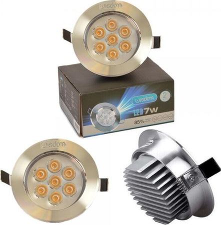 FARETTO FARO A LED DA 1W FINO A 24W A INCASSO CON MOLLA LUCE CALDA FREDDA WISDOM  Trade Shop italia - Napoli, Commerciovirtuoso.it