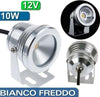 FARETTO FARO COB A LED BIANCO FREDDO 10W 12V PER ESTERNO IP65 IMPERMEABILE Illuminazione/Illuminazione per esterni/Lampade da parete Trade Shop italia - Napoli, Commerciovirtuoso.it