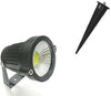 FARETTO FARO COB LED DA GIARDINO 5W WATT SUPPORTO PICCHETTO LUCE VERDE IP 65 Illuminazione/Illuminazione per esterni/Proiettori Trade Shop italia - Napoli, Commerciovirtuoso.it