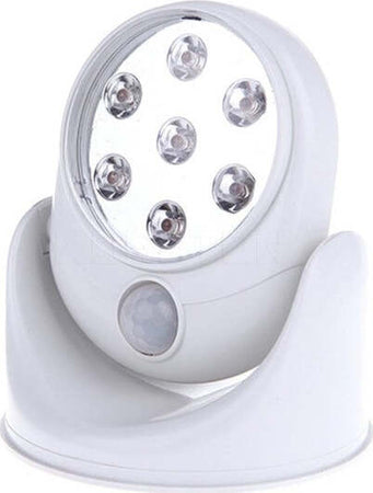Faretto Faro Lampada Luce 7 Led Con Senza Fili Illuminazione A Batterie 360? Illuminazione/Illuminazione per interni/Illuminazioni per pareti/Faretti da muro Trade Shop italia - Napoli, Commerciovirtuoso.it