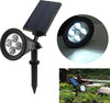 FARETTO FARO LED GIARDINO 4 LED PICCHETTO PANNELLO ENERGIA SOLARE GIARDINO IP65 Illuminazione/Illuminazione per esterni/Proiettori Trade Shop italia - Napoli, Commerciovirtuoso.it