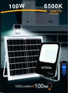 Faretto-Faro-Led-Solare-100-Watt-Con-Telecomando-Ip65-Luce-Fredda-6500k-Fso-100w
