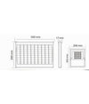 Faretto Faro Led Solare 100w Telecomando Ip65 Luce Bianca Fredda 6500k S01f-100w