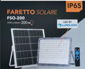 Faretto Faro Led Solare 200 W Telecomando Ip65 Luce Bianco Fredda 6500k Fso-200 Articoli da Giardino > Illuminazione da esterno > Faretti da esterno Trade Shop italia - Napoli, Commerciovirtuoso.it