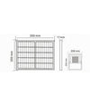 Faretto Faro Led Solare 200w Telecomando Ip65 Luce Bianca Fredda 6500k S01f-200w