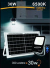 Faretto-Faro-Led-Solare-30w-Con-Telecomando-Ip65-Luce-Bianco-Fredda-6500k-Fso30w