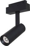 Faretto-Focus-Led-Per-Binario-Moderno-Alluminio-Nero-Luce-Calda-10W